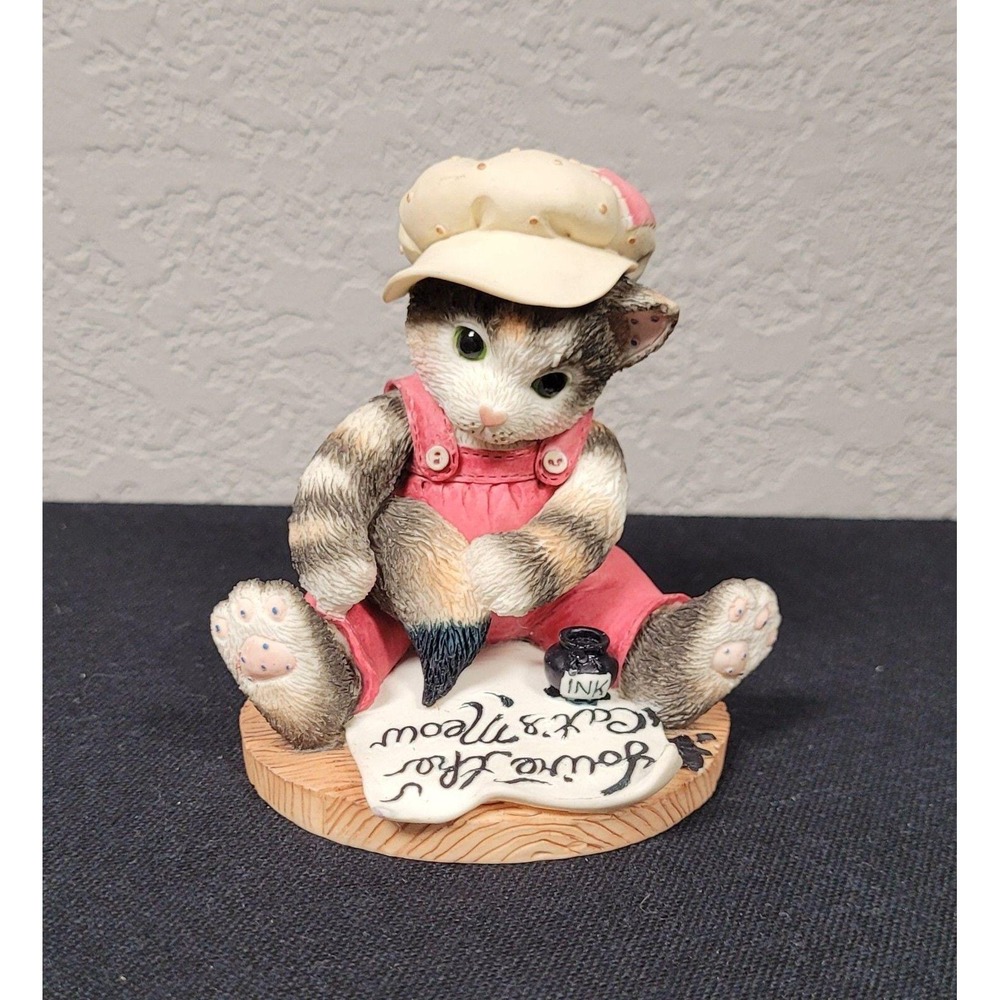 Enesco Calico Kittens Figurine Fur-ever Yours #295450 (1997)